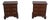 Pair of Councill Craftsmen Mahogany Nightstands For Sale