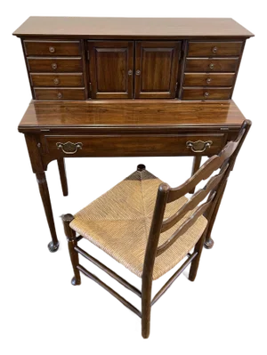 Pennsylvania House Ladies Writing Desk and Chair