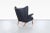 Danish Modern Leather "Papa Bear" Chair by Hans J. Wegner for a.p. Stolen, 1950s For Sale - Image 11 of 13