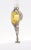 Antique Agl Certified 20 Carat No Heat Ceylon Yellow Sapphire Filigree Pendant For Sale - Image 9 of 11