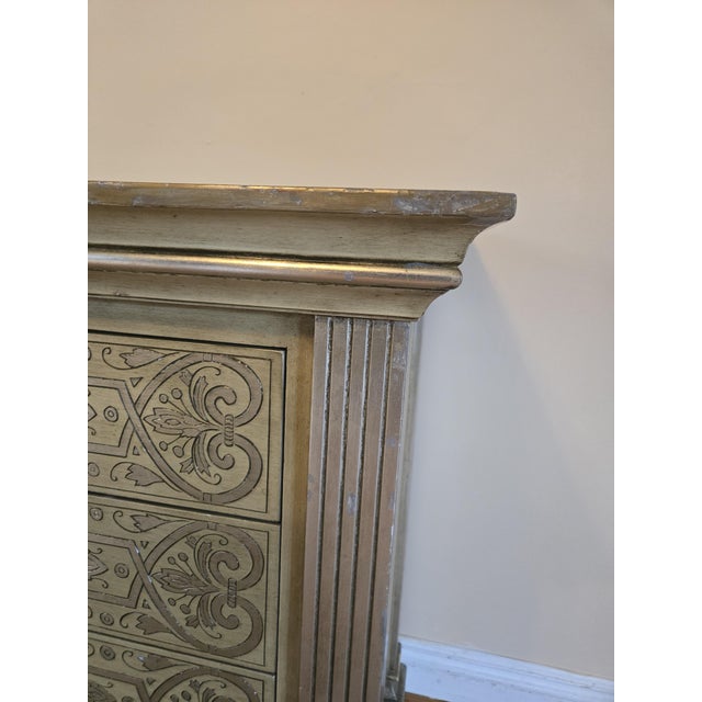 Late 20th Century Renaissance Revival Four-Drawer Chest For Sale - Image 9 of 13