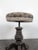Turned Wood Screw Piano Stool For Sale - Image 4 of 5