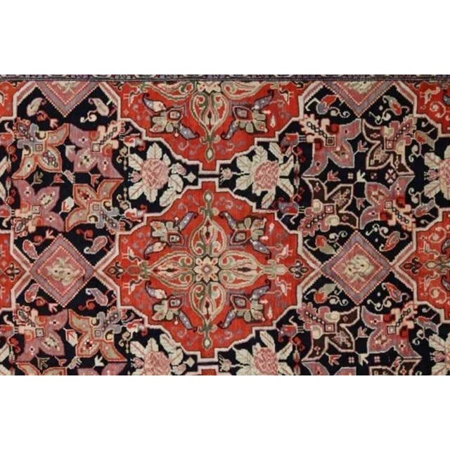 Vintage Karabagh Palace Rug For Sale - Image 4 of 10