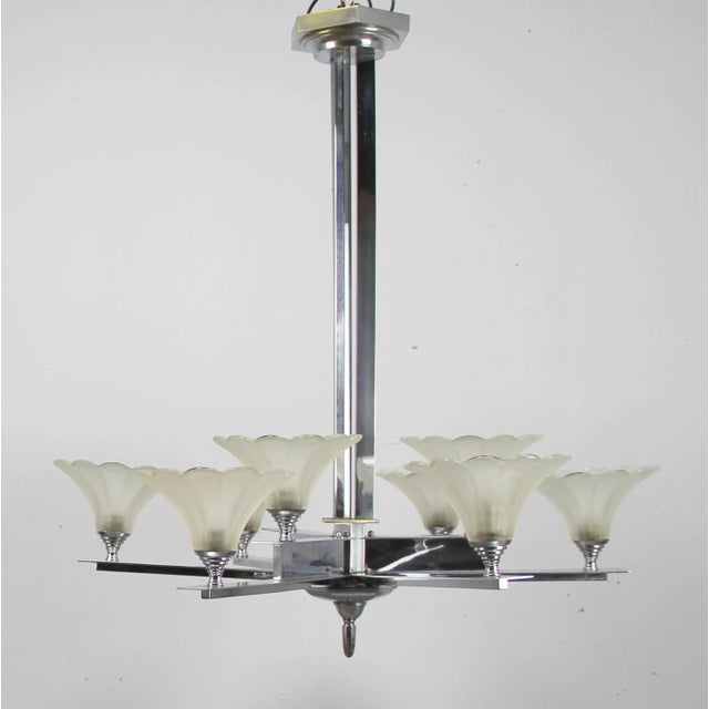 French Art Deco Lamp For Sale - Image 10 of 10