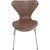Seven Chairs in Patinated Brown Leather by Arne Jacobsen, 1990s, Set of 6 For Sale - Image 15 of 18