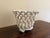 Vintage French Country Reticulated Porcelain Rope-Form Cachepot, Circa 1960s For Sale - Image 4 of 9