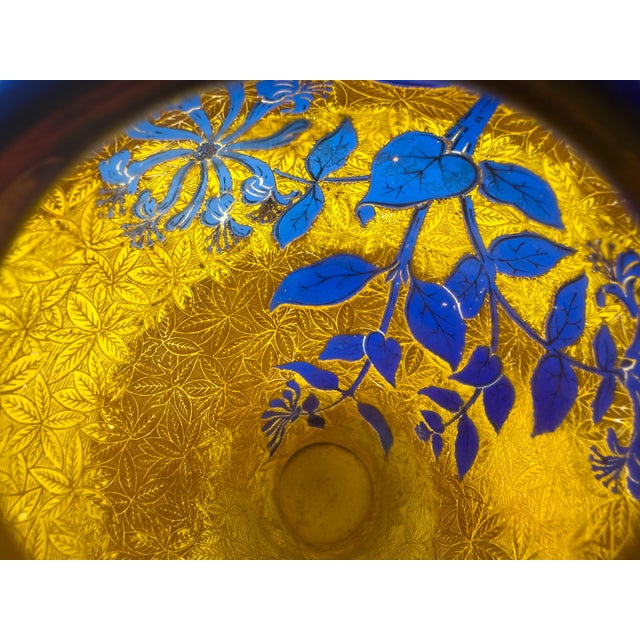 Saint-Louis Art Nouveau Crystal Vase, Désiré Christian Period, c.1900 For Sale - Image 6 of 18