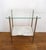 Regency Style Side Table in Glass and Marble, 1970s For Sale - Image 15 of 15