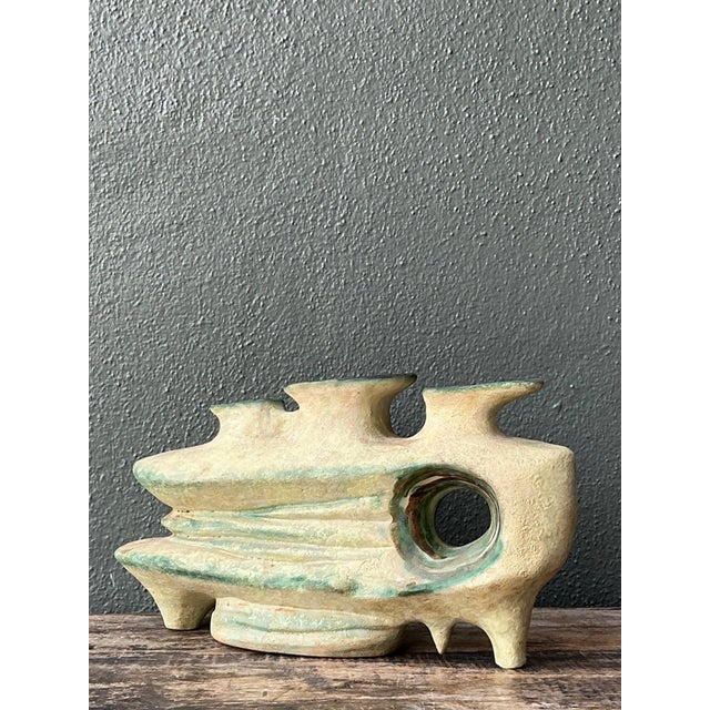 Vintage Organic Form Pottery Sculpture For Sale - Image 12 of 18