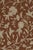 Contemporary Rug & Kilim’s Contemporary Flat Weave in Brown With Beige Floral Patterns For Sale - Image 3 of 8