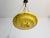 Metal Hand Carved Alabaster and Brass Ceiling Lamp, Germany, 1930s For Sale - Image 7 of 11