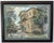 This striking mid-century architectural painting by recognized Turkish artist Nimetullah Gerasim (1904–1986) features a...