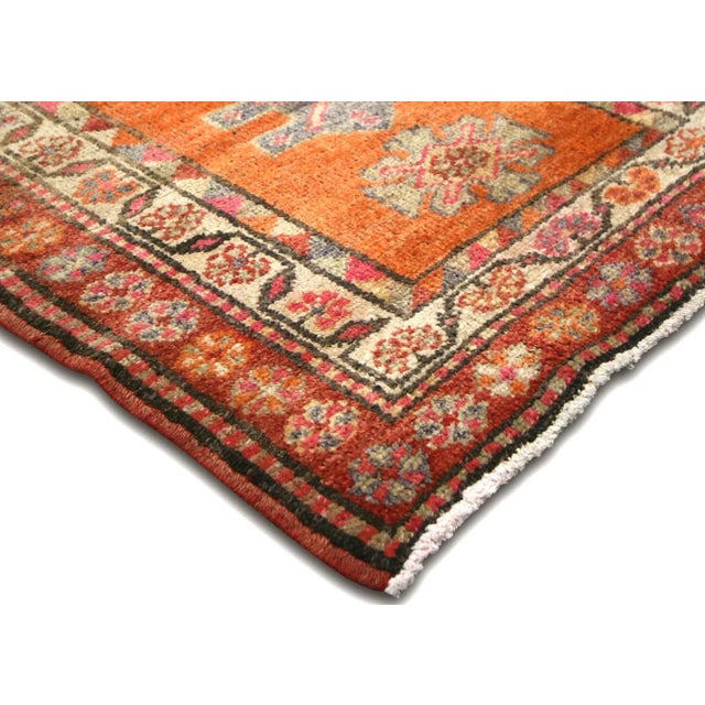 Illustration 1960s Turkish Oushak Runner For Sale - Image 3 of 7