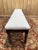 Long Office Bench with Turned Legs For Sale - Image 3 of 6