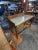 American Handcrafted by Seller;: Solid Cherry Pastry Table Featuring Vintage Marble Top for Baker, Chef or Serious Cook's Personal Kichen For Sale - Image 3 of 7