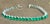 This exceptionally Beautiful Tennis bracelet has 36 stones of Heart shape Emeralds . Total weight of the Emeralds is...