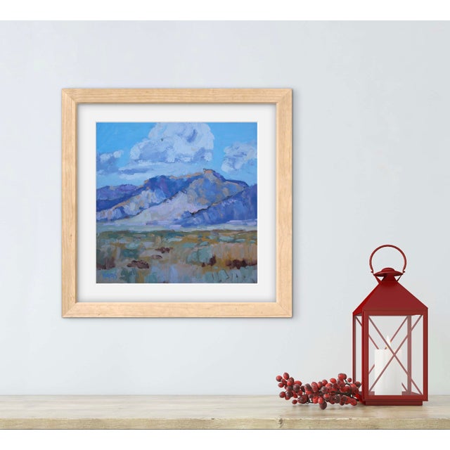 Contemporary Desert Oil Painting Landscape For Sale - Image 12 of 18