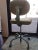 Mid-Century Modern 1970s Avocado Dept of Education MCM Industrial Rolling Chair For Sale - Image 3 of 13