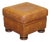 Tan Leather Cordoba Ottoman by John Lewis for Tetrad For Sale