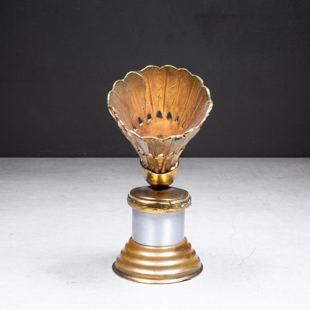 Vintage Brass Badminton Trophy c.1947 For Sale - Image 4 of 7