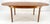 Mid-Century Modern Danish Teak Oval Boat Shape Dining Table w/ 21" Hide Away Pop Up Leaf For Sale - Image 3 of 12