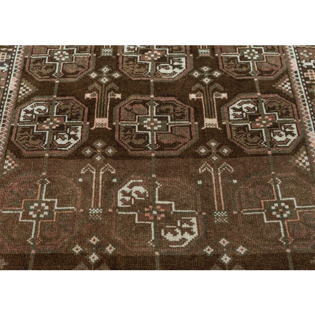 Turkish Vintage Rug 4'1" x 9'11" #20709 For Sale - Image 4 of 8
