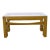 Wood-Framed Side Table / Plant Stand Base With Acrylic Template Top For Sale