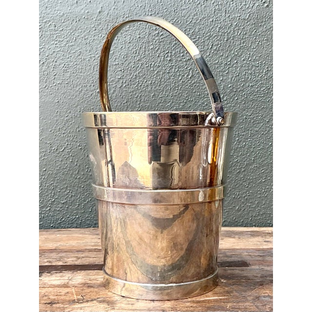 Vintage Ralph Lauren Silver Champagne Bucket For Sale - Image 10 of 12