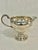 Vintage Sterling Silver Art Deco Footed Open Sugar and Creamer Set - A Pair For Sale - Image 4 of 9