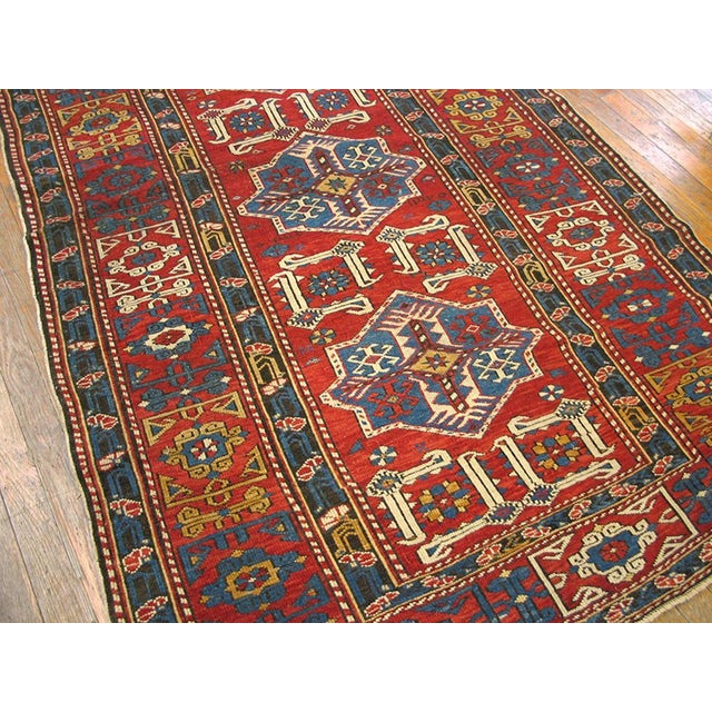 Antique Caucasian - Shirvan rug, measures: 4'0" x 6'8".