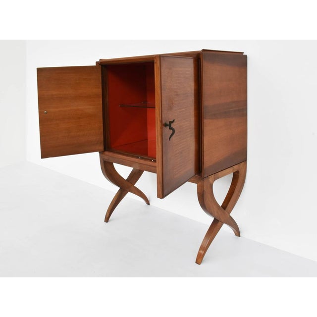 Dry Bar attributed to Emilio Lancia, Milano, 1948, in Very Good conditions. Designed 1920 to 1949 This piece is attributed...