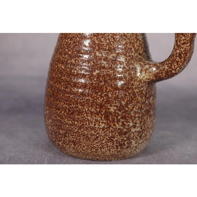 1960s Accolay Ceramic Pitcher with Handle, 1960s For Sale - Image 5 of 11