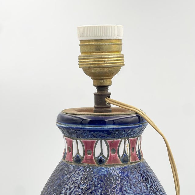 Vintage Swallow Lamp Base, 1920 For Sale - Image 4 of 10