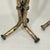 Vintage Italian Style Hand-Gilt Faux Bamboo Pricket Candle Holders - A Pair - Newly Painted For Sale In Mobile - Image 6 of 12