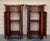 Brown 1890 Biedermeier Style Drum Tables with Drawer and Door, A Pair For Sale - Image 8 of 18