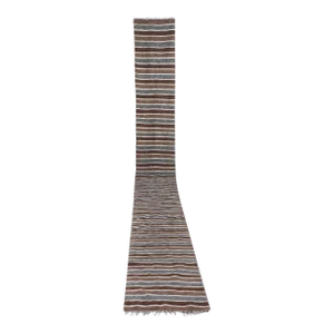 1970s Vintage Turkish Tulu Kilim Runner - Stair Tread
