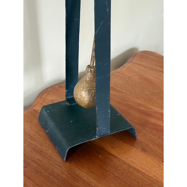Vintage Folk Art Soldier on Horse Balancing Sculpture For Sale - Image 4 of 9