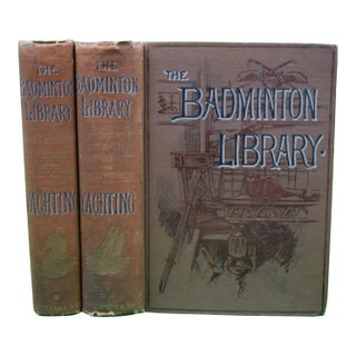 "Yachting: The Badminton Library in Two Volumes" 1895 Duke of Beaufort, k.g For Sale