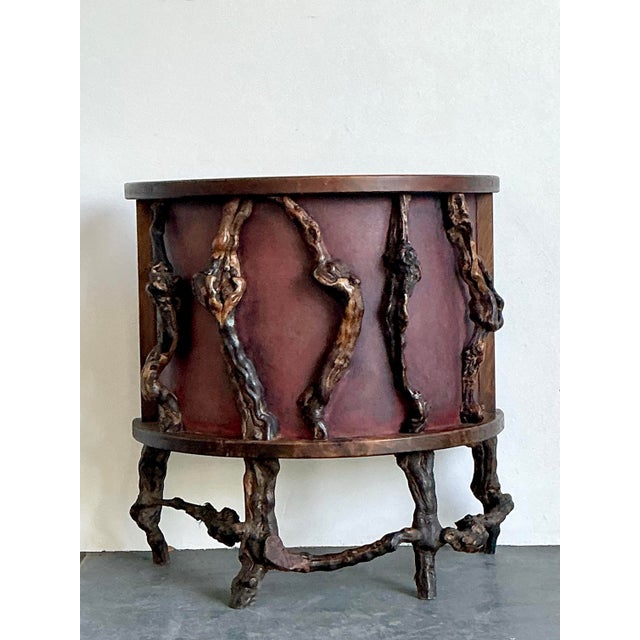 Vintage French Heavy Vine Dry Bar For Sale - Image 9 of 12