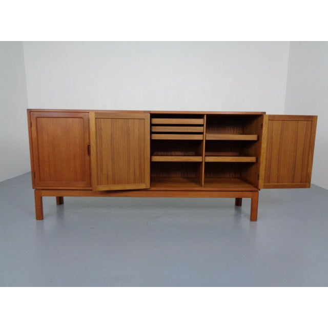 Mid-Century Modern Teak Sideboard by Ejvind A. Johansson for Vitré, Denmark, 1960s For Sale - Image 3 of 18