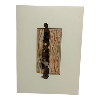 Patricia Hood “Salvage Song” Mixed Media Assemblage on Wood Panel For Sale