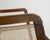 1950s French Mid-Century Wooden Box Office Dining Chair in Teak & Rattan by Pierre Jeanneret, 1950s For Sale - Image 5 of 7