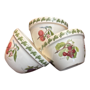 1990s Portmerion Pomona Bowls-Set of 3