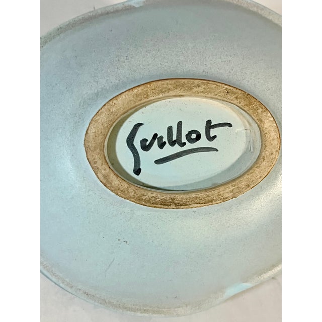 Mid-Century Modern Ceramic Catchall by Marcel Guillot for Vallauris, France For Sale - Image 9 of 11