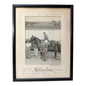 Vintage 49 Original Bert Morgan Follansbee Empire Horse Racing Jockey Photograph