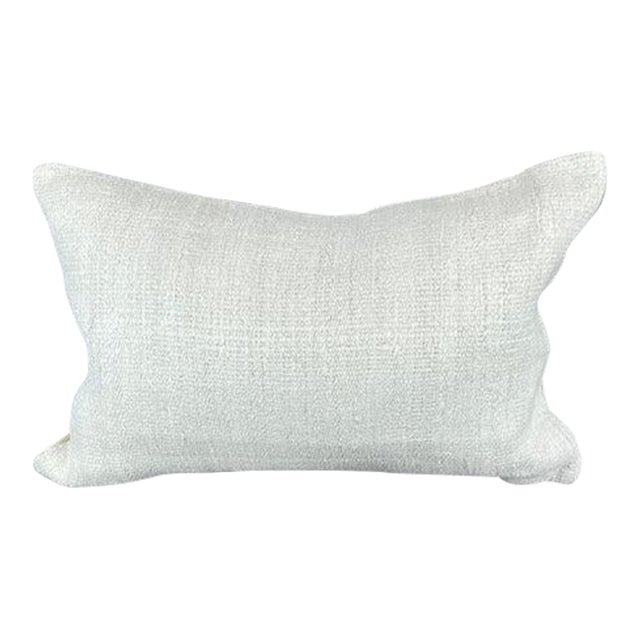 16 x 24 Hemp Pillow Turkish Cushion Natural White Pillow Cushion Cover For Sale
