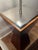 Mid-Century Modern Danish Burlwood Polished Pyramidal Lamp With Two Fixtures For Sale - Image 11 of 12