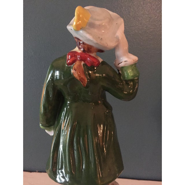 Vintage Occupied Japan Porcelain Figures — a Pair For Sale - Image 11 of 12