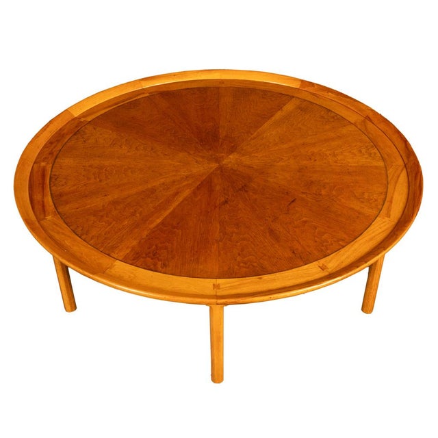 A fine Mid Century Modern 54" coffee table designed by John Lubberts & Lambert Mulder for Tomlinson & signed "Tomlinson...