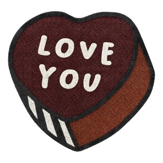 Tapis Love You Pet Rug by TAPIS Studio For Sale